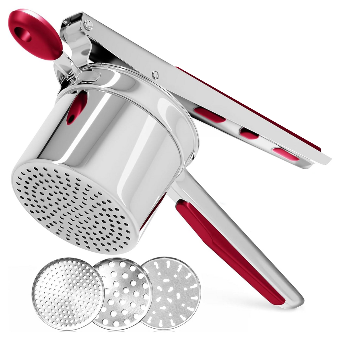 عصارة البطاطس - مطبخ سهل من الفولاذ المقاوم للصدأ 