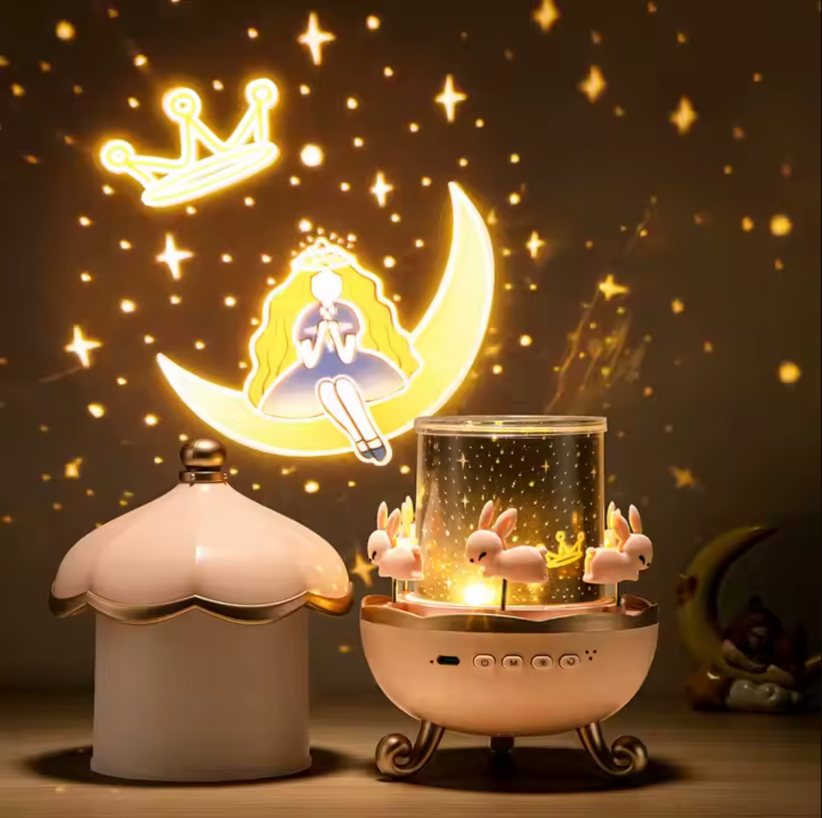 Nachtlamp Projector — Sterrenhemel In Licht 