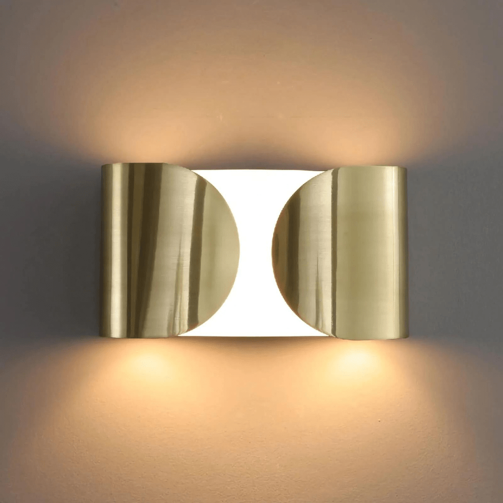 LED Wall Sconce — Modern Double Beam Lighting 