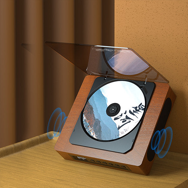 Reproductor de CD retro Bluetooth con puerto Type-C: conectividad y calidad de audio superiores