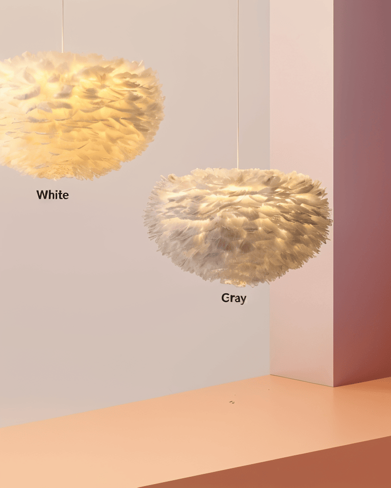 プルーム ペンダントランプ - ソフトな照明と洗練されたスタイル