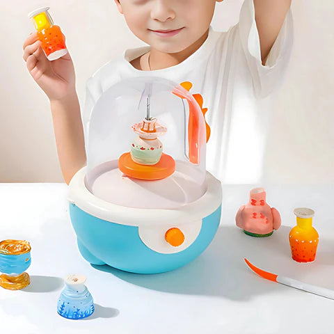 Il tornio per bambini: divertente da imparare e facile da creare