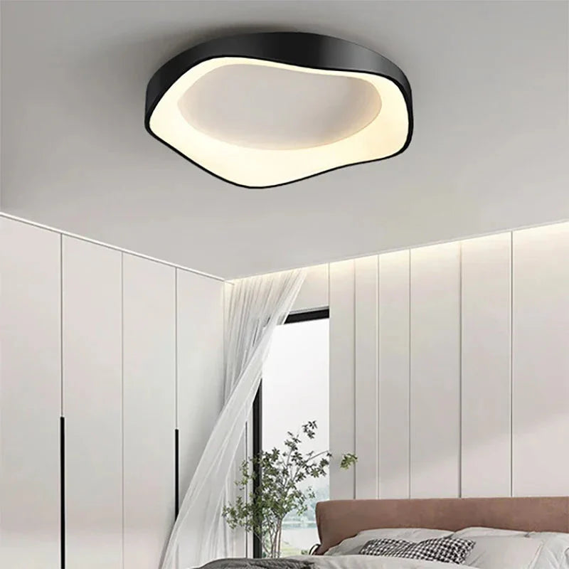 Asymmetrisk LED-loftlampe – Trend og Elegance 